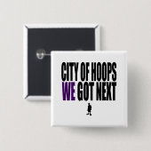 COH-Button Vierkante Button 5,1 Cm (Voorkant /achterkant)