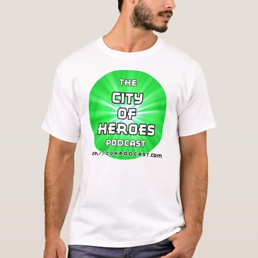 CoH Podcast Green T-shirt (Voorkant)