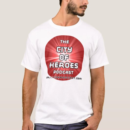 CoH Podcast Red T-shirt (Voorkant)