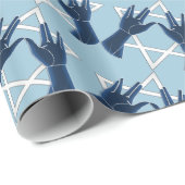 Cohanim Handen - Magen David Cadeaupapier (Rol Hoek)