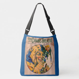 Cohan's theaterafdekplaatje van 1920 crossbody tas