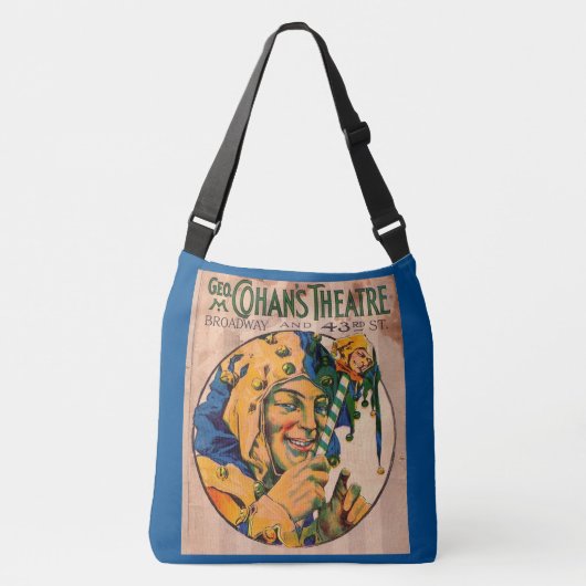 Cohan's theaterafdekplaatje van 1920 crossbody tas (Voorkant)