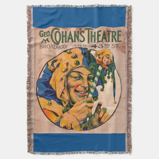 Cohan's theaterafdekplaatje van 1920 deken (Voorkant Verticaal)