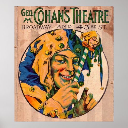 Cohan's theaterafdekplaatje van 1920 poster (Voorkant)