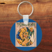 Cohan's theaterafdekplaatje van 1920 sleutelhanger (Voorkant)