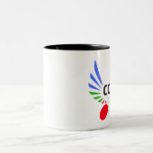 COHC-Mok Tweekleurige Koffiemok (Center)