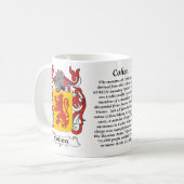 Cohen - gezinscolade van de wapenindustrie - mok (Voorkant links)