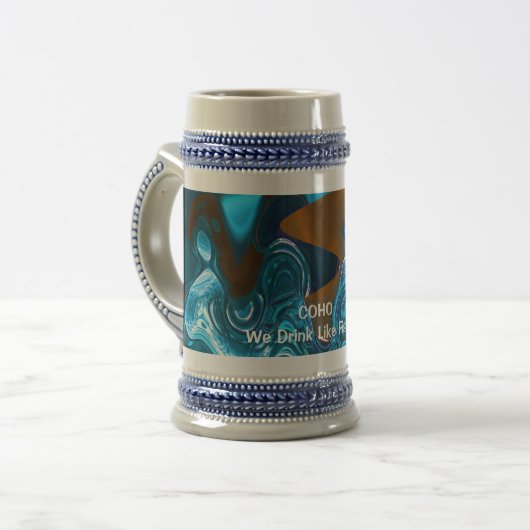 COHO Beer Stein Bierpul (Voorkant links)