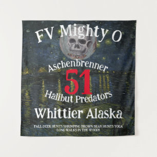 Coho Chinook Alaska Souvenir Reis Vakantie Vis Wandkleed