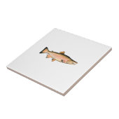 Coho - Silver Salmon (paaifase) Tegeltje (Zijkant)