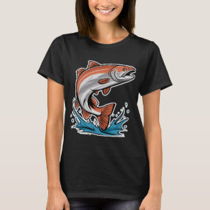 Coho vissen t-shirt