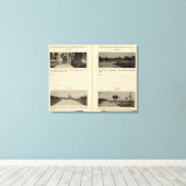 Cohoes Albany, NY Canvas Afdruk (Insitu (Houten vloer))