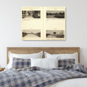 Cohoes Albany, NY Canvas Afdruk (Insitu (Slaapkamer))