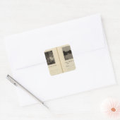 Cohoes Albany, NY Vierkante Sticker (Envelop)