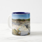 Cohoes-Herfsten Tweekleurige Koffiemok (Voorkant links)