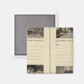 Cohoes, NY Magneet (Voorkant / Achterkant)