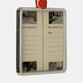 Cohoes, NY Metalen Ornament (Rechts)