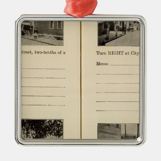 Cohoes, NY Metalen Ornament (Voorkant)