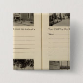 Cohoes, NY Vierkante Button 5,1 Cm (Voorkant)