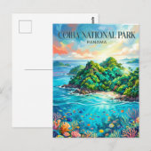 Coiba Nationaal Park Panama Briefkaart (Voorkant / Achterkant)