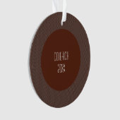 Coigach Tweed Pistool Club Check Ornament (voorkant)