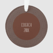Coigach Tweed Pistool Club Check Ornament (voorkant)