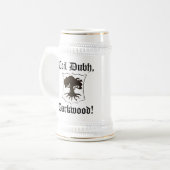 "Coil Dubh, Darkwood!" Stein met eiken - opnieuw i Bierpul (Voorkant links)