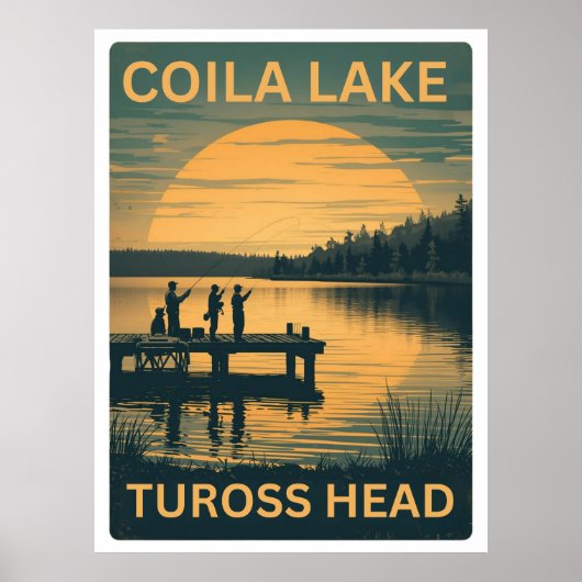 Coila Lake, Tuross Head, NSW Poster (Voorkant)