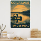 Coila Lake, Tuross Head, NSW Poster (Keuken)