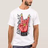 Coilback Demon Hand Mannen T-Shirt (Voorkant)