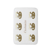 Coiled Copperhead Snake Thunder_Cove Badmat (Voorkant Verticaal)