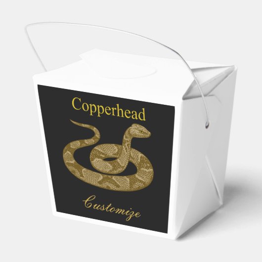 Coiled Copperhead Snake Thunder_Cove Bedankdoosjes (Achterkant)