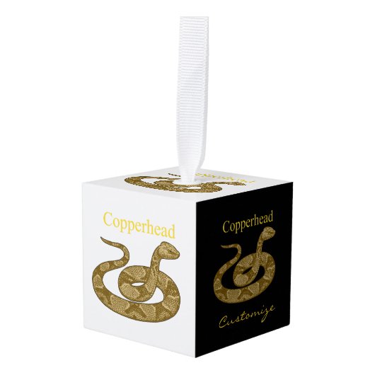 Coiled Copperhead Snake Thunder_Cove Decoratie (Voorkant hoekig)