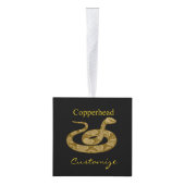 Coiled Copperhead Snake Thunder_Cove Decoratie (Rechts)