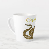 Coiled Copperhead Snake Thunder_Cove Latte Mok (Linkerhoek)