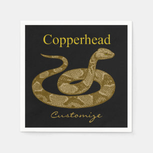 Coiled Copperhead Snake Thunder_Cove Servet
