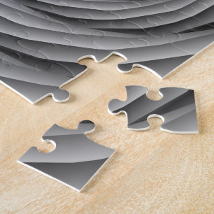Coiled Kabels in zwarte en witte puzzel