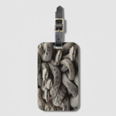 Coiled Serpents Bagagelabel (Voorkant (verticaal))
