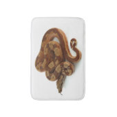 Coiled Yellow Belly Ball Python Badmat (Voorkant Verticaal)