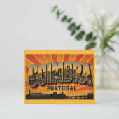 Coimbra Portugal Briefkaart (Staand voorkant)