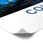 Coimbra Portugal Reisprint Poster (Hoek)