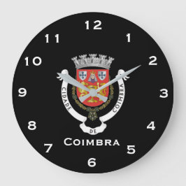 Coimbra Portugal Wall Clock Grote Klok