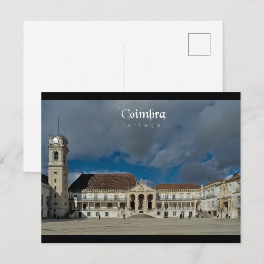 Coimbra University - Reiskunst Briefkaart (Voorkant / Achterkant)