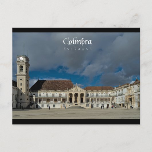 Coimbra University - Reiskunst Briefkaart (Voorkant)