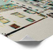 Coimbra, voormalig universitair voorbeeld, Portuga Poster (Hoek)