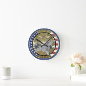 Coin 1 Clock Ronde Klok (Huis)