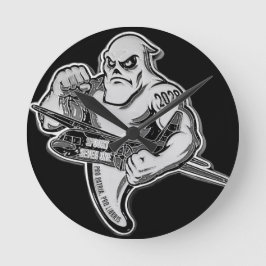 Coin 2 Clock Ronde Klok