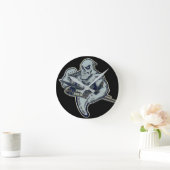 Coin 2 - Spooky! Wall Clock, 10" Round  Ronde Klok (Huis)