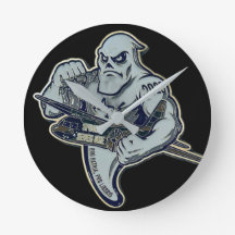 Coin 2 - Spooky! Wall Clock, 10" Round 