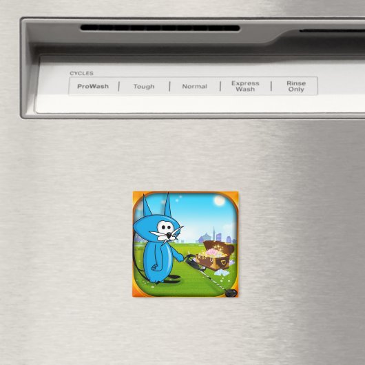 Coin Cat Riches Metaaldetector Magneet! Magneet (Insitu (Vaatwasser))